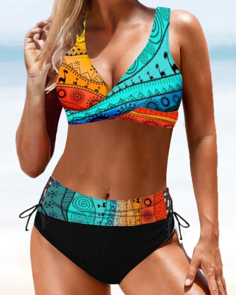 Eva – Farbiger und fröhlicher Bikini