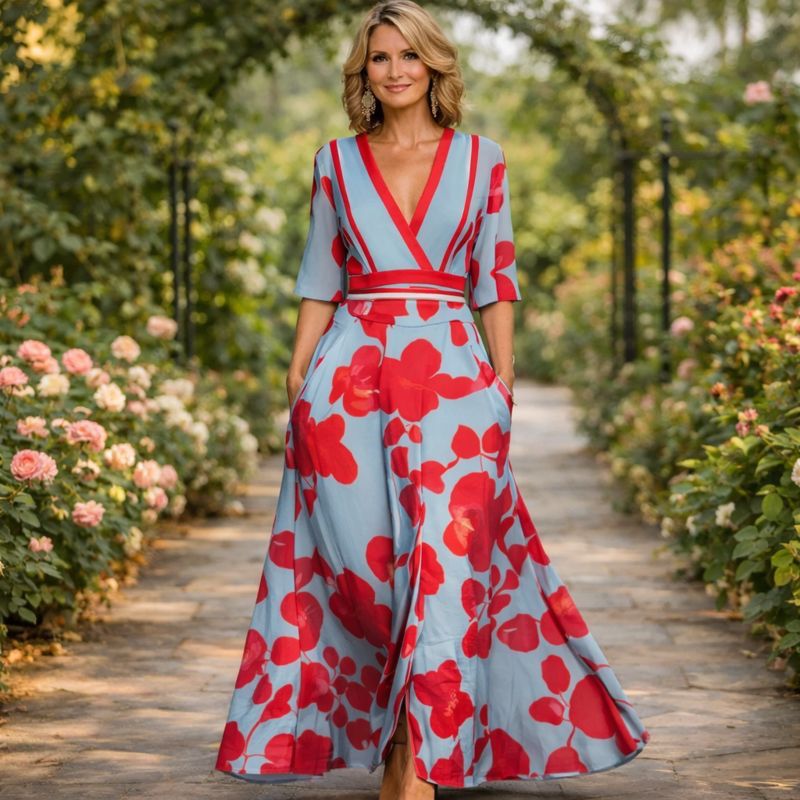 Aimee | Elegantes Maxikleid