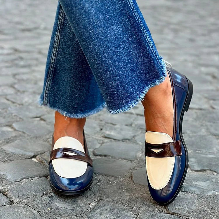 Eleganter Two-Tone-Loafer