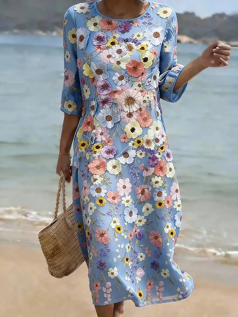 Melissa | Bequemes und elegantes Midikleid