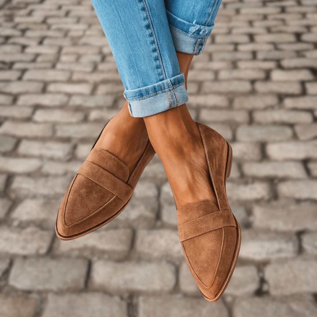 Weiche Wildleder-Loafer