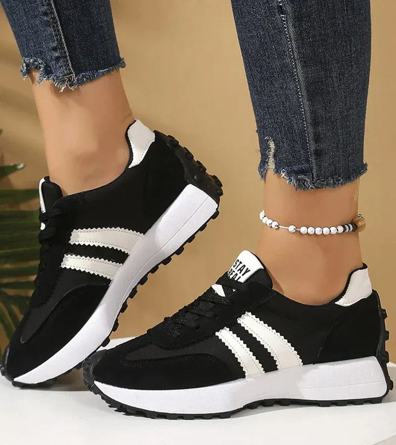 Stilvolle Sneaker mit Ultimativem Tragekomfort (Schwarz)