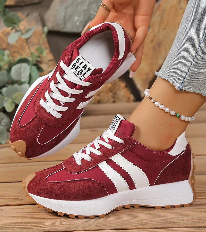 Stilvolle Sneaker mit Ultimativem Tragekomfort (Rot)