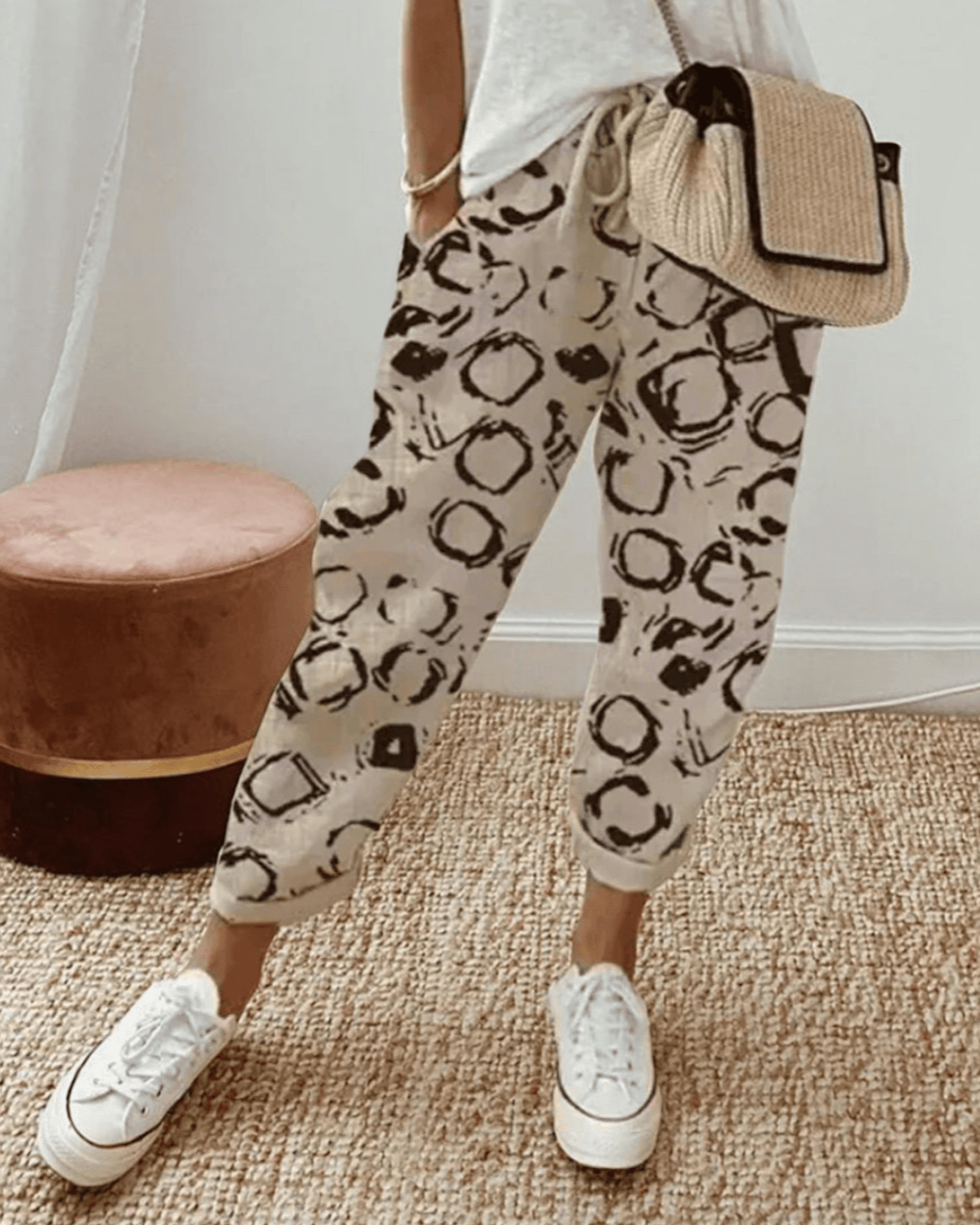 Alison – Lässige Hose mit Muster