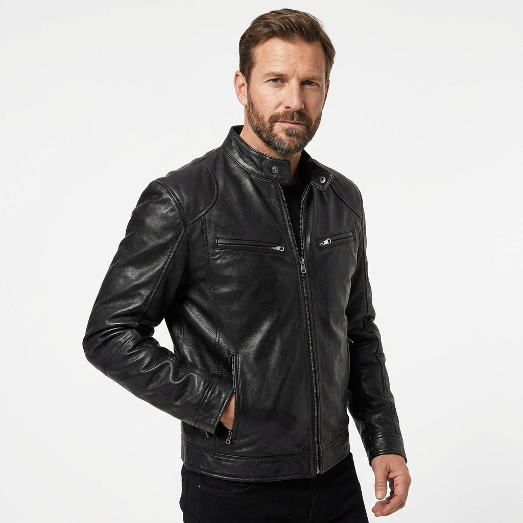 VALENZO™ – Premium-Lederjacke mit markantem Charakter