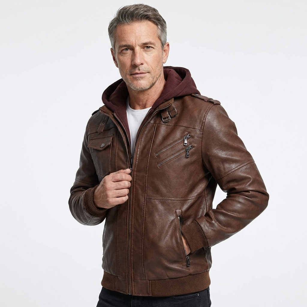 SALVADOR - Lederjacke