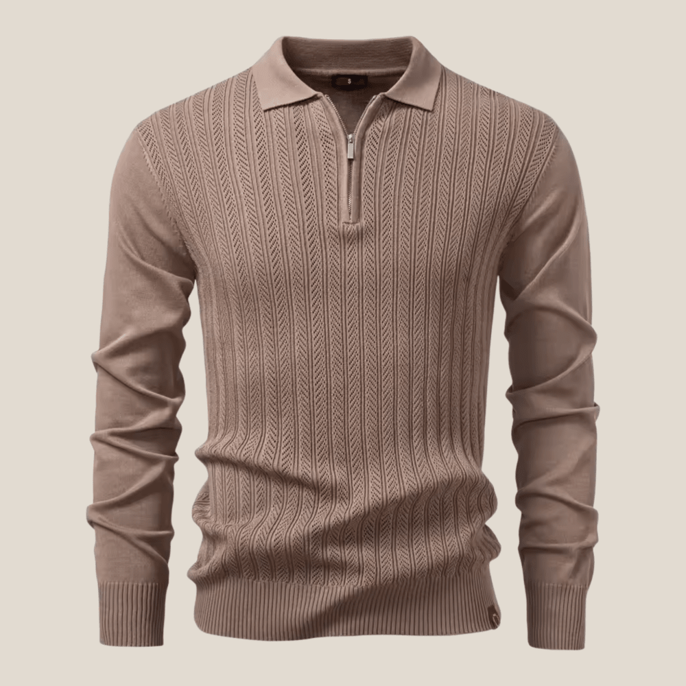 Lazaro™ - Luxuriöser Halb-Zip-Pullover&nbsp;