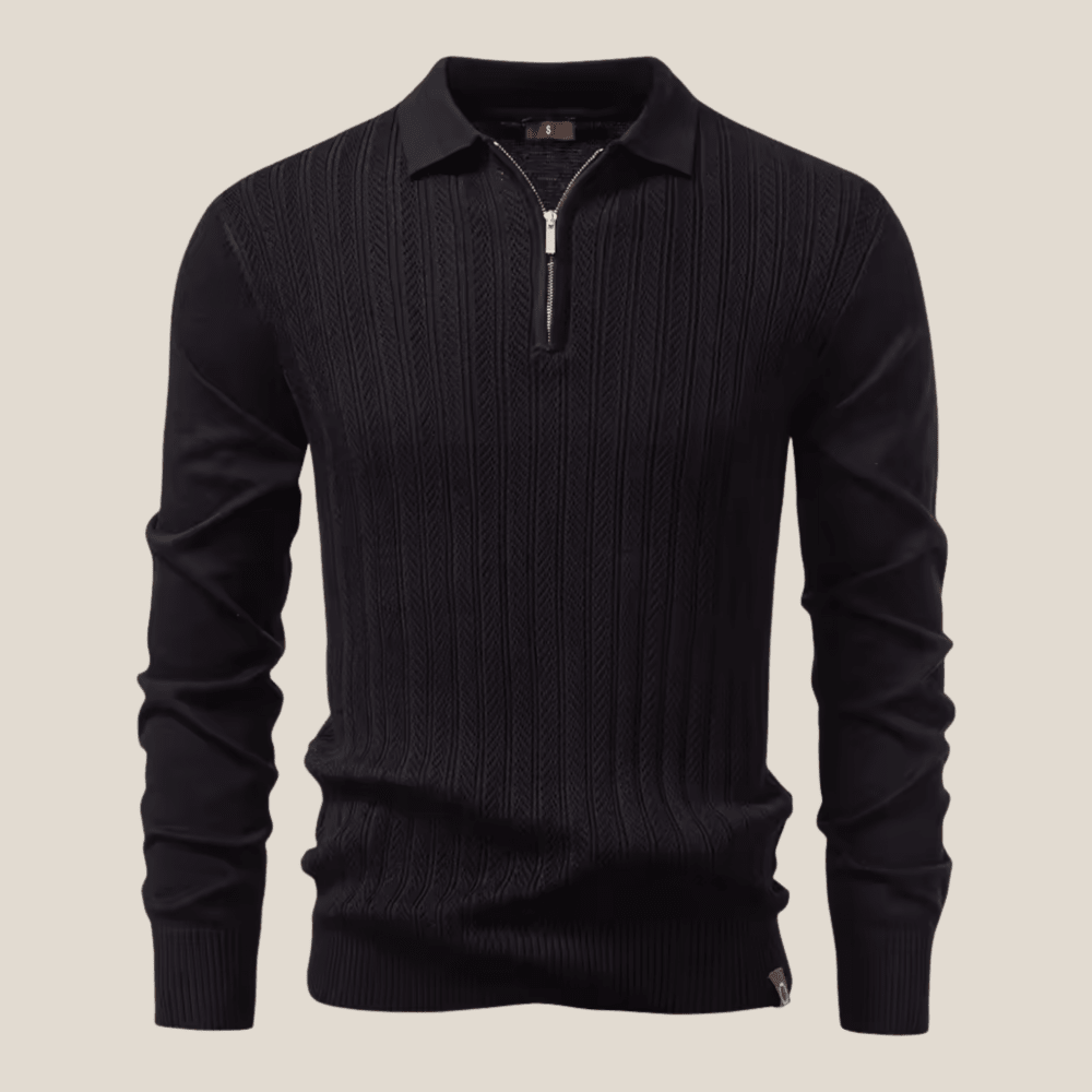 Lazaro™ - Luxuriöser Halb-Zip-Pullover&nbsp;