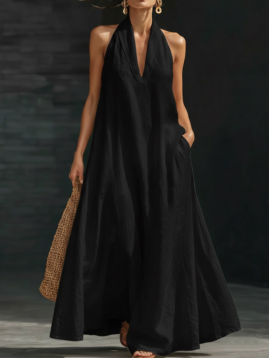 Aveline | Halterneck-Maxikleid