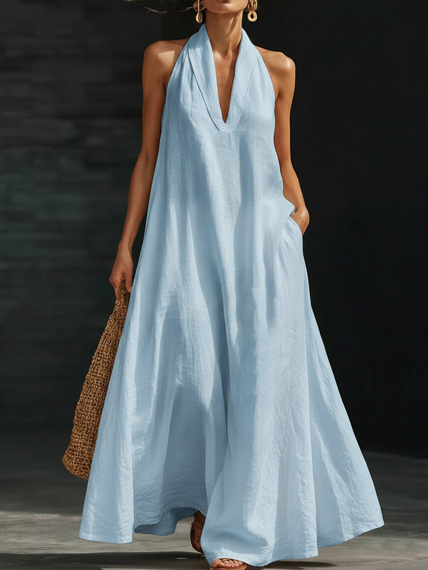 Aveline | Halterneck-Maxikleid